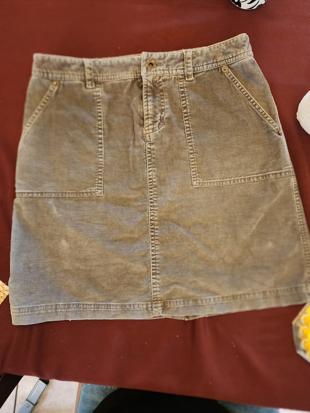 The North Face Corduroy Mini Skirt - Gray